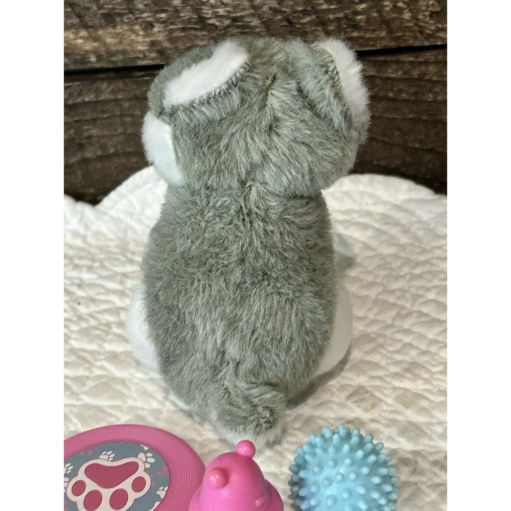 Our Generation Dog Plush Pet Toy‎ Siberian Husky Puppy White W/accessories